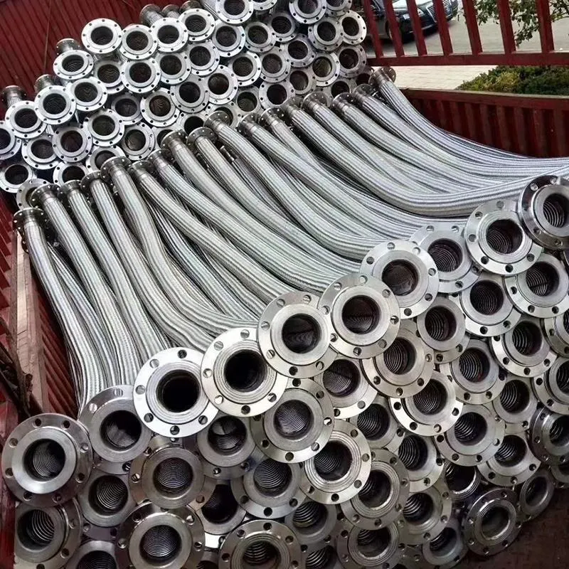 loading flexible metal hose